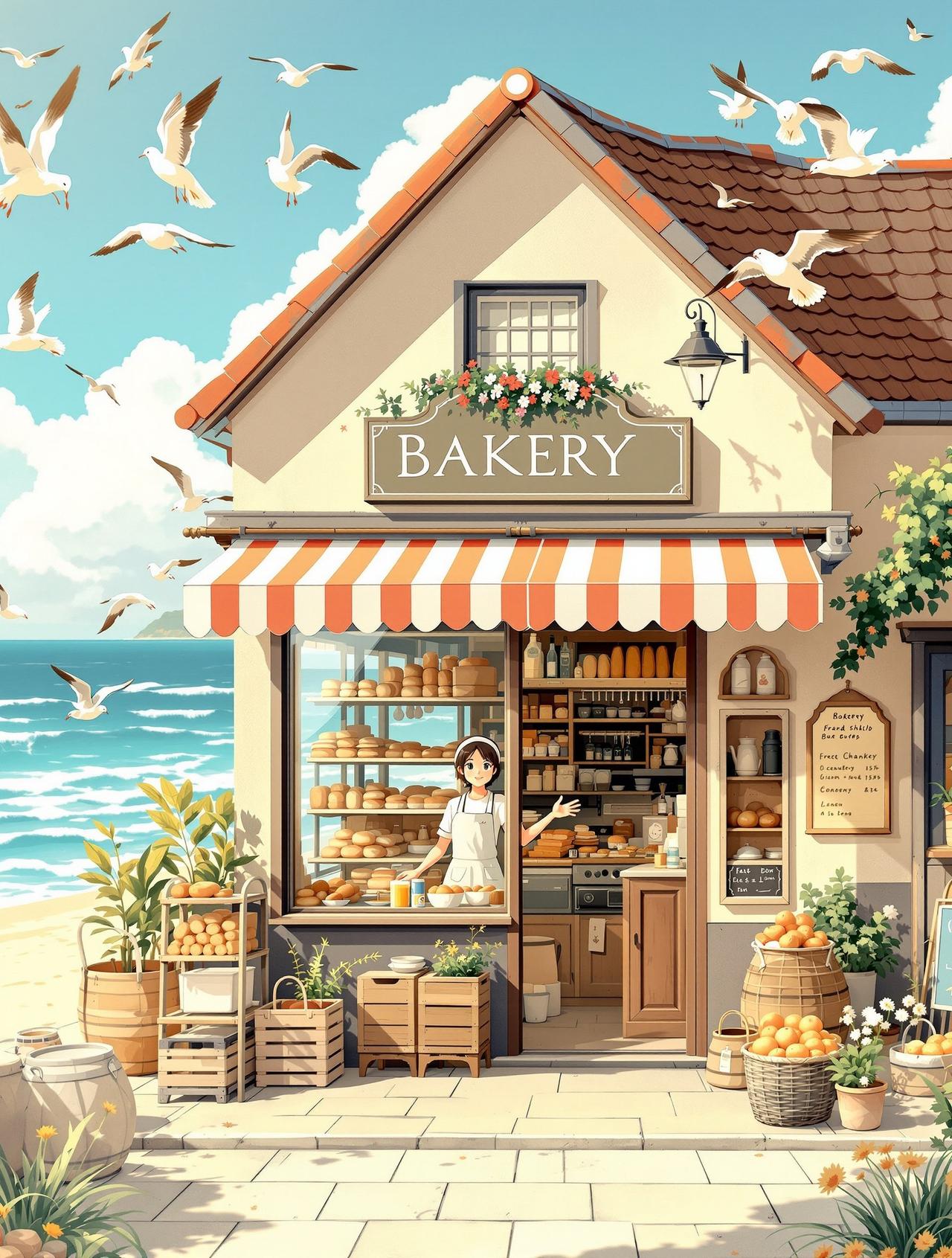 红果短剧新番 - 海边的面包店
